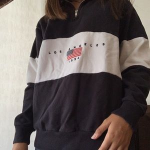 RARE Brandy Los Angeles Quarter Zip